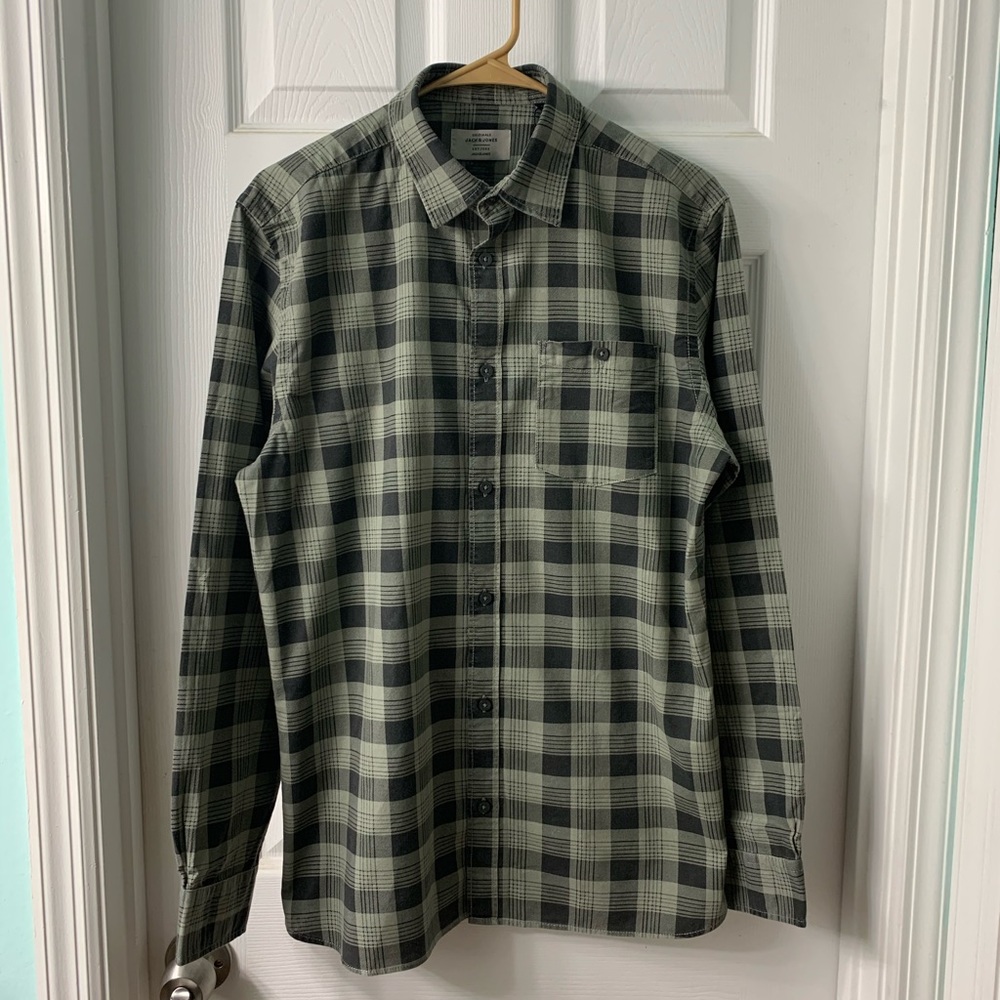 Jack & Jones Long Sleeve Button Down T Shirt